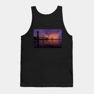 Verrazzano Bridge at sunrise Tank Top